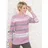 Classic Basics Pullover Stehkragenpullover Rosa 38