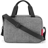 Reisenthel COOLERBAG TO-GO in Farbe Twist Silver - Kleine Lunch-Kühltasche zum Umhängen –Ideal für Picknicks, das Büro und unterwegs