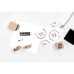 folia Motivstempel-Set HANDMADE