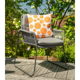 Boltze Orangy Dekokissen 45 x 45 cm Orange