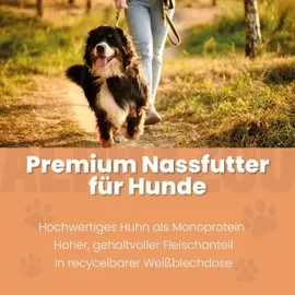 alphazoo Monoprotein Huhn 6 x 400 g