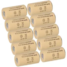 XCell Akku Sub-C 1,2V 2000mAh 10 Stück