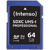 Intenso SDXC Professional 64GB Class 10 UHS-I