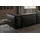KAWOLA Sofa CELESTE 4-Sitzer Lederfaserstoff schwarz