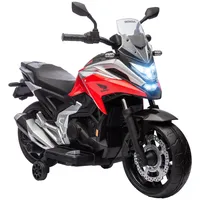 Aiyaplay Kinder Elektro-Motorrad, 12V Kindermotorrad mit MP3, usb, LED-Scheinwerfer,
