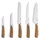 KUPPELS WOOD Messerblock 5-teilig