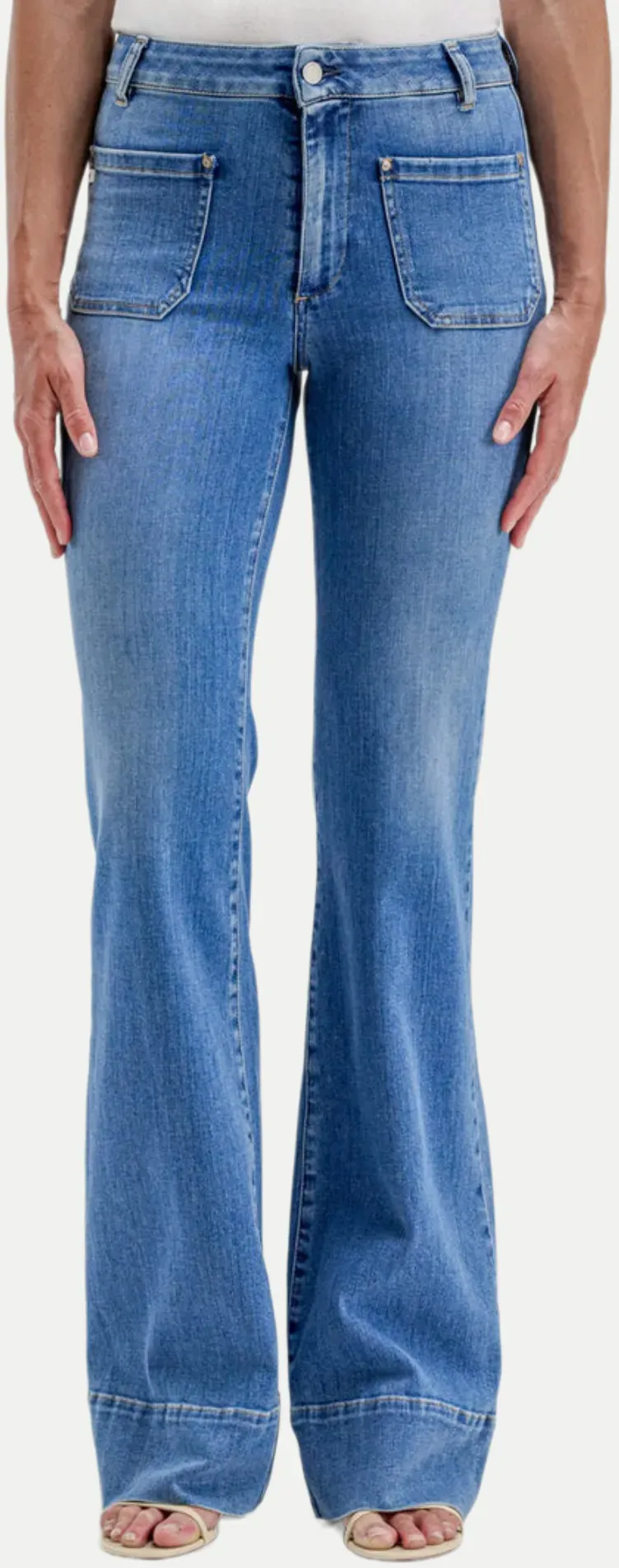 Flare Jeans Vicky Blau 30
