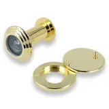 MS Beschläge Feuerschutz-Türspion Gold Optik Türgucker ø14mm Türblick Türstärke 35-55mm