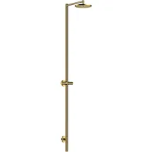 Hansgrohe Nature Duschsäule Axor Starck m Kopfbrause, o. Handbrause, pol. gold optic