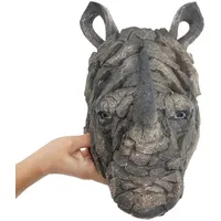 MCW Deko Schädel MCW-H41, Wanddeko Kopf Trophäe, Polyresin Indoor