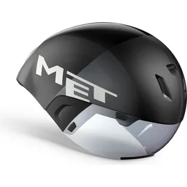 MET-Helmets Codatronca 58-61 cm schwarz/silber 2021