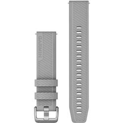 'Schnellwechsel-Armbänder (20 mm) Grau mit Edelstahlteilen'