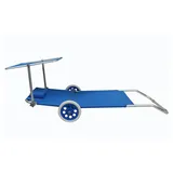 gartenundmoebel.de Sonnenliege 165 x 65 x 16 cm Blau