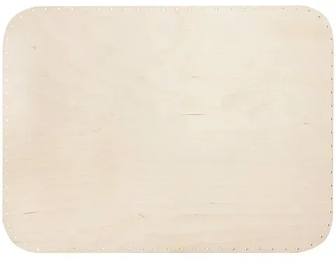 Hochwertiger Korbboden, rechteckig, 45 x 33 cm