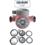 CHM - GmbH® Umwälzpumpe 25-40/180 Heizungspumpe Zirkulationspumpe Effizienzpumpe - Rot/Schwarz