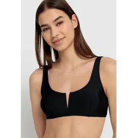 lscn by lascana Bikini-Top Damen Schwarz 40 Cup B