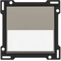 Niko Züblin 123-60905 Abdeckung für elektronischen Einfach Schalter oder Taster, bronze coated 12360905