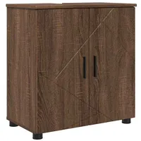 VidaXL Badezimmer Schrank Braune Eiche 61 x 35 x