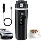 Beheizter Wasserbecher Für Fahrzeuge, 24 V/12 V, 500 Ml, Wasserkocher Für Auto, Elektrischer Reise-wasserkocher, Auto-reise-wasserkocher, Auto-heizbecher Für Auto, Lkw