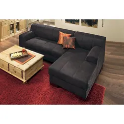 Ecksofa HOME AFFAIRE "Falk klare Linien, elegant und zeitlos, L-Form", braun (mocca), B:262cm H:77cm T:159cm, Sofas, mit Federkern und wahlweise mit Bettfunktion