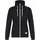 Oxmo Sweatjacke OXMO "Trainingsjacke OXBitta", Damen, Gr. S, schwarz, Obermaterial: 50% Baumwolle CO. 50% Polyester PES., Sweatjacken Sweatjacke