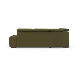 sit&more Eckcouch Mikrofaser 2-Sitzer Grün