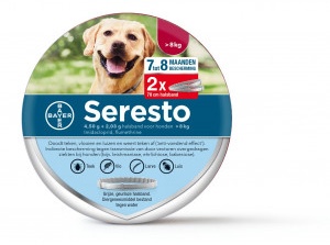 Seresto Halsband für große Hunde (ab 8 kg) Doppelpackung 2 Packungen