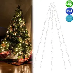 Licht Kette Dekoration LED Beleuchtung Kunststoff Außen Innen Bereich Doppel Timer Nordlux 67930300