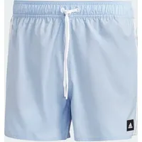 Adidas SHORTS 3S CLX Badeshorts BLAU|WEISS S