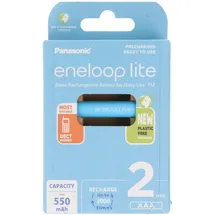 Panasonic eneloop lite Akku AAA-Micro 550mAh 2er-Pack