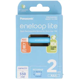 Panasonic eneloop lite Akku AAA-Micro 550mAh 2er-Pack