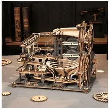 ROBOTIME - 3D-Murmelbahn-Puzzle Stadt der Hindernisse - Braun/Grau
