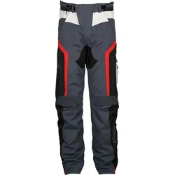 Furygan Apalaches, Textilhose wasserdicht - Schwarz/Grau/Rot - XL