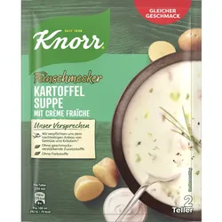 Knorr Feinschmecker Kartoffelsuppe mit Creme Fraiche Suppe 70G