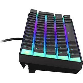 endorfy Thock Compact Wireless Pudding, PBT, LEDs RGB, hot-swap, Kailh Box RED, USB/Bluetooth, DE (EY5D001)