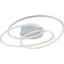 LED Decken Leuchte Wohn Zimmer Beleuchtung Ringe Lampe Switch Dimmer Trio 673916031