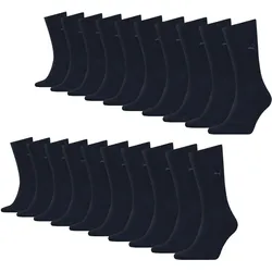 Business Socken 10 Paar weich Herren - Classic Socks navyblau 43/46