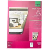 Sigel Fotopapier für Farblaser, A4, 100 Blatt (LP 141)