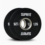 SF SUPRFIT Hantelscheiben Mini PU Bumper Plates, 1.25 kg, (2-tlg), Einzeln oder Paar