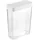 Yamazaki 4952 TOWER Food Container, white, Polystyrene/Polyethylene, 18.7 x 8.5 x 24.5 cm