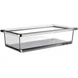EMCO Liaison Glasschale für Reling, Kristallglas klar, flach, lang, Glas