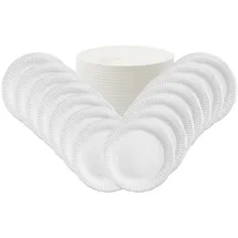 Papstar Pappteller rund 23 cm 200 St. Weiß