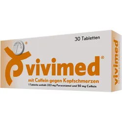 Vivimed mit Coffein gegen Kopfschmerzen