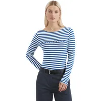 Marc O'Polo Gestreiftes Longsleeve regular, blau, m