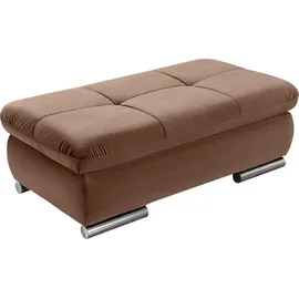 Set One by Musterring Stauraumhocker SO 4100 128 x 43 x 68 cm Braun