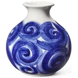 Kähler Tulle Vase 10,5 cm, blau