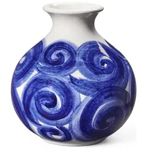Kähler Tulle Vase 10,5 cm, blau