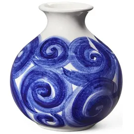 Kähler Tulle Vase 10,5 cm, blau