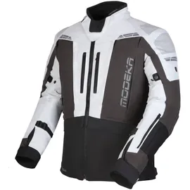Modeka Hydron Motorradjacke Schwarz/Grau 2XL