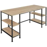 Tectake tectake® Computer-Schreibtisch, Stoke 137x55x75cm 1